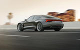 Audi E-tron GT tracking - rear