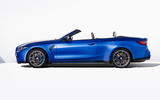 93 BMW M4 Convertible 2021 official reveal side roof down