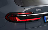 93 BMW X7 2022 facelift official images rear lights 93 BMW X7 2022 facelift official images rear lights
