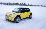 93 every Mini generation on ice 2022 feature R50 front