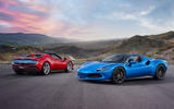 93 Ferrari 296 GTS 2022 official images red blue 93 Ferrari 296 GTS 2022 official images red blue