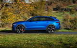 Jaguar F-Pace SVR MY2021 official reveal - static side Jaguar F-Pace SVR MY2021 official reveal - static side