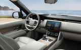 93 Land Rover Range Rover 2021 official reveal images dashboard 93 Land Rover Range Rover 2021 official reveal images dashboard