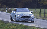 Mercedes-AMG C53 2021 spy images - on the road nose Mercedes-AMG C53 2021 spy images - on the road nose