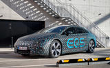 93 Mercedes Benz EQS prototype ride 2021 static