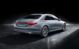 2021 Mercedes-Benz S-Class official reveal images - studio rear 2021 Mercedes-Benz S-Class official reveal images - studio rear