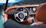 Morgan Plus Six 2019 official press images - steering wheel