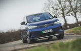 93 Mustang Mach e ID 4 Polestar 2 triple test 2021 VW solo 93 Mustang Mach e ID 4 Polestar 2 triple test 2021 VW solo
