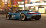 93 Porsche Vision Gran Turismo 2021 blue 93 Porsche Vision Gran Turismo 2021 blue
