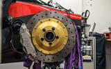 Waking the Toyota GT-One - brake disc