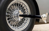 94 Aston Martin DB5 Goldfinger road test 2021 wheel spikes 94 Aston Martin DB5 Goldfinger road test 2021 wheel spikes