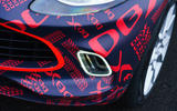 2020 Aston Martin DBX camouflaged prototype ride - foglights