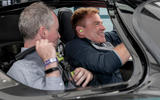 94 Aston Martin Valkyrie Goodwood passenger ride earplugs 94 Aston Martin Valkyrie Goodwood passenger ride earplugs