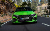 94 Audi RS3 2021 official reveal saloon nose 94 Audi RS3 2021 official reveal saloon nose