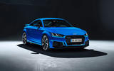 Audi TT RS 2019 facelift - official press images - studio front