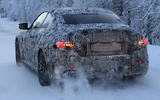 BMW 2 Series Coupe winter test spy images - rear end BMW 2 Series Coupe winter test spy images - rear end