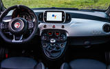 94 Fiat 500 Hey Google 500 dashboard