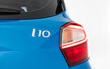 Hyundai i10 2019 reveal - studio rear badge