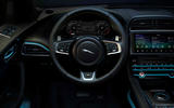 Jaguar F-Pace 300 Sport 2019 press - steering wheel