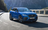 Jaguar F-Pace SVR MY2021 official reveal - static front Jaguar F-Pace SVR MY2021 official reveal - static front