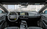 94 Kia EV6 prototype ride 2022 dashboard