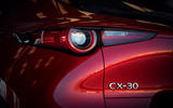 Mazda CX-30 2019 Geneva motor show reveal - rear lights