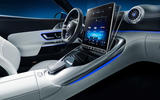 94 Mercedes AMG SL 2022 official interior cabin