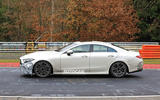2021 Mercedes-Benz CLS spy photos - side 2021 Mercedes-Benz CLS spy photos - side