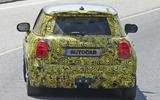 Mini Cooper JCW camo 2022 rear tracking Mini Cooper JCW camo 2022 rear tracking