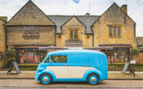 Morris JE electric van official images - static side