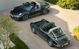 94 Porsche 911 Targa 50yrs porsche design official aerial duo