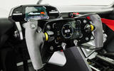 94 Porsche Mission R concept feature steering wheel