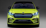 94 Skoda Enyaq coupe vRS 2022 official images nose