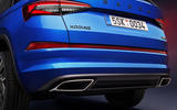 94 Skoda Kodiaq VRS 2021 official images exhausts