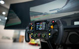 95 Aston Martin AMR C01 simulator tested steering wheel 95 Aston Martin AMR C01 simulator tested steering wheel