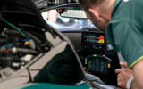 95 Aston Martin Valkyrie Goodwood passenger ride setup 95 Aston Martin Valkyrie Goodwood passenger ride setup