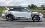 95 Audi E tron sportback 2022 facelift spies side 95 Audi E tron sportback 2022 facelift spies side