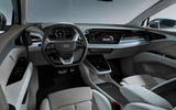 Audi Q4 E-tron electric SUV Geneva 2019 official press images - cabin