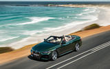 2021 BMW 4 Series Convertible official images - on the road front