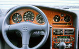 95 Bugatti EB110 GT greatest road tests dashboard