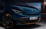 95 Cupra Born 2021 official reveal nose 95 Cupra Born 2021 official reveal nose