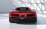95 Ferrari 296 GTB 2021 official reveal rear 95 Ferrari 296 GTB 2021 official reveal rear