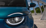 Fiat 500 electric 2020 official press images - front lights