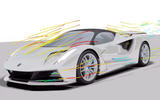 Lotus Evija aero blog - aero render three quarters