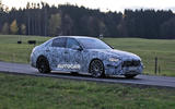 Mercedes-AMG C53 2021 spy images - on the road front