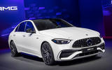 95 Mercedes AMG C43 2022 official reveal studio