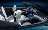 95 Mercedes AMG SL 2022 official interior seats