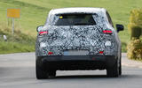 95 Mercedes EQE SUV spies Oct 2021 on road rear 95 Mercedes EQE SUV spies Oct 2021 on road rear
