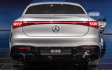 95 Mercedes EQS official reveal images rear