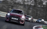 Mini John Cooper Works GP 2020 prototype official images - cornering